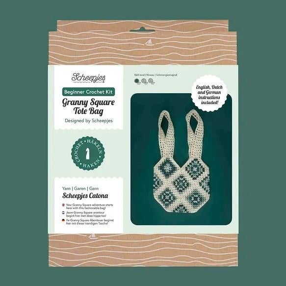 Haakpakket Granny Square tas, Scheepjes > NIEUW, Hobby en Vrije tijd, Breien en Haken, Ophalen of Verzenden, Nieuw, Haken, Wol of Garen