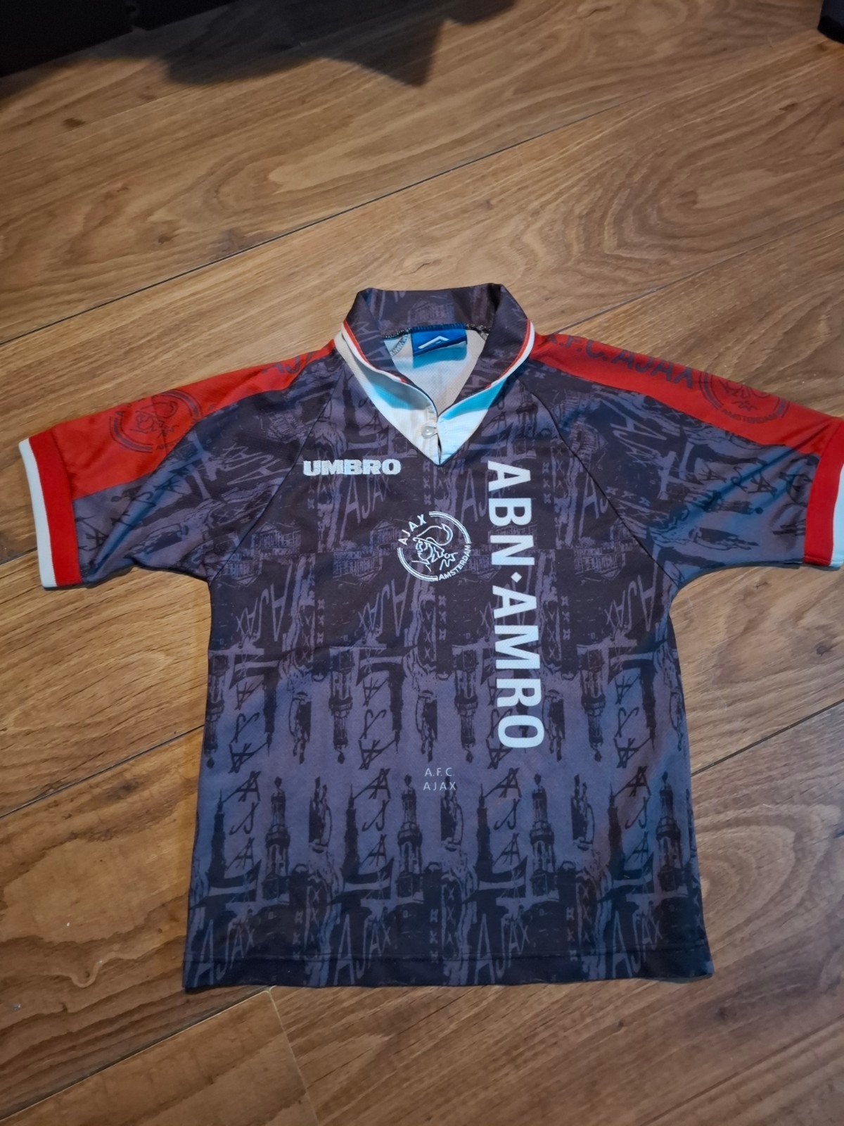 origineel ajax uit shirt umbro maat 152, Maat XS of kleiner, Ophalen of Verzenden, Zo goed als nieuw, Shirt