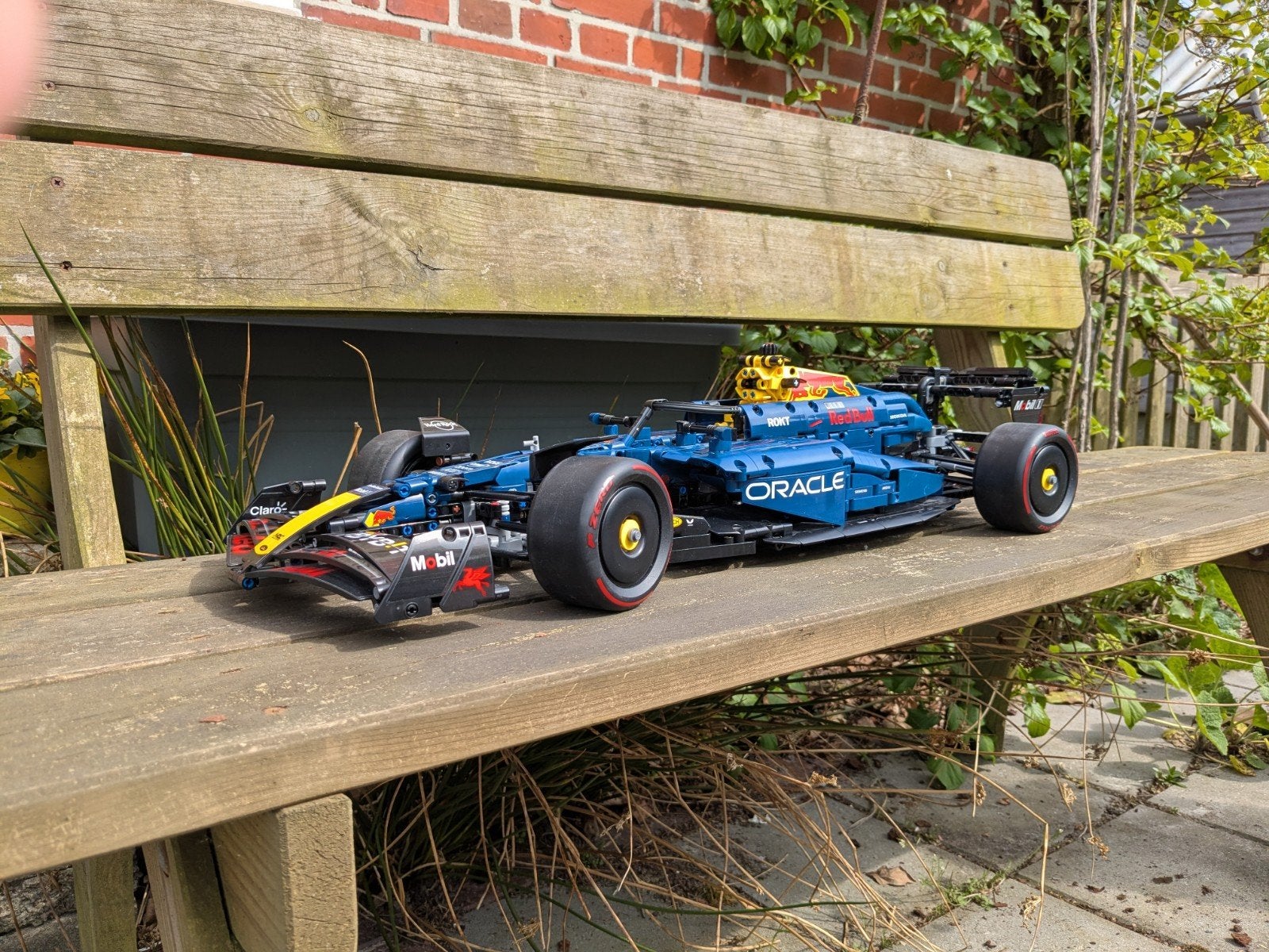 Red Bull Lego technic F1 auto, Ophalen of Verzenden, Zo goed als nieuw, Overige merken