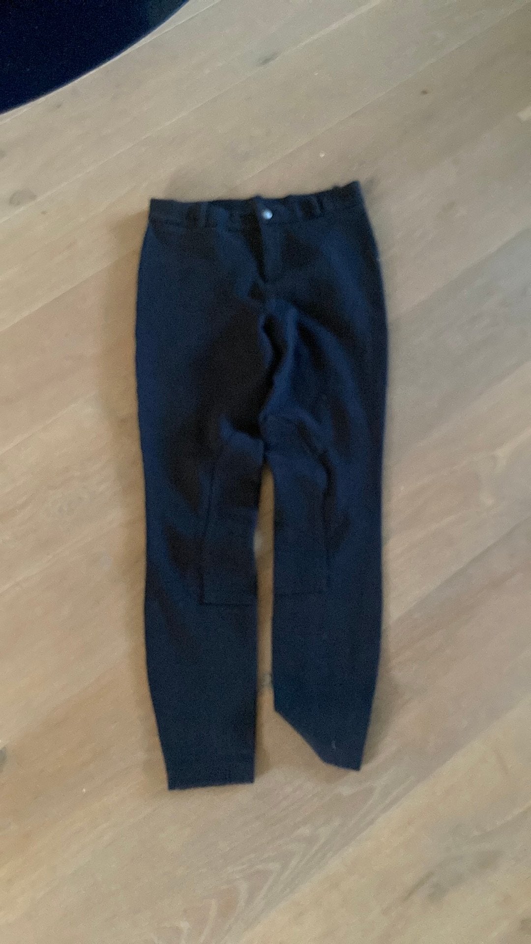 Paardrijbroek zwart maat L, Ophalen, Gebruikt, L, Onderkleding