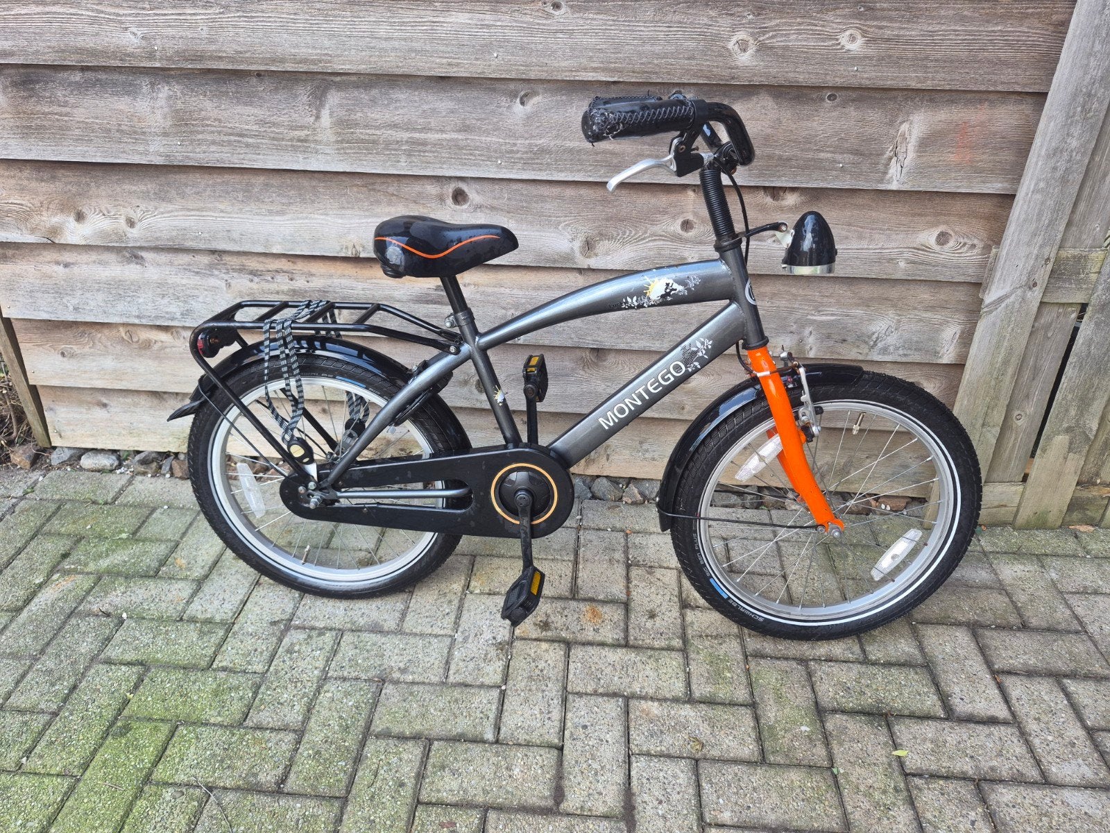 Kinderfiets Montego - Opknapper, Ophalen, Terugtraprem, Montego, 16 tot 20 inch
