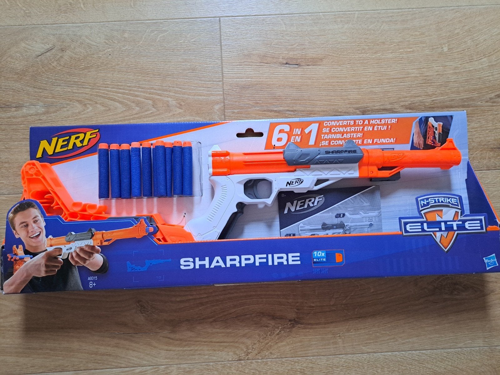 Nerf Sharpfire, Ophalen of Verzenden, Zo goed als nieuw
