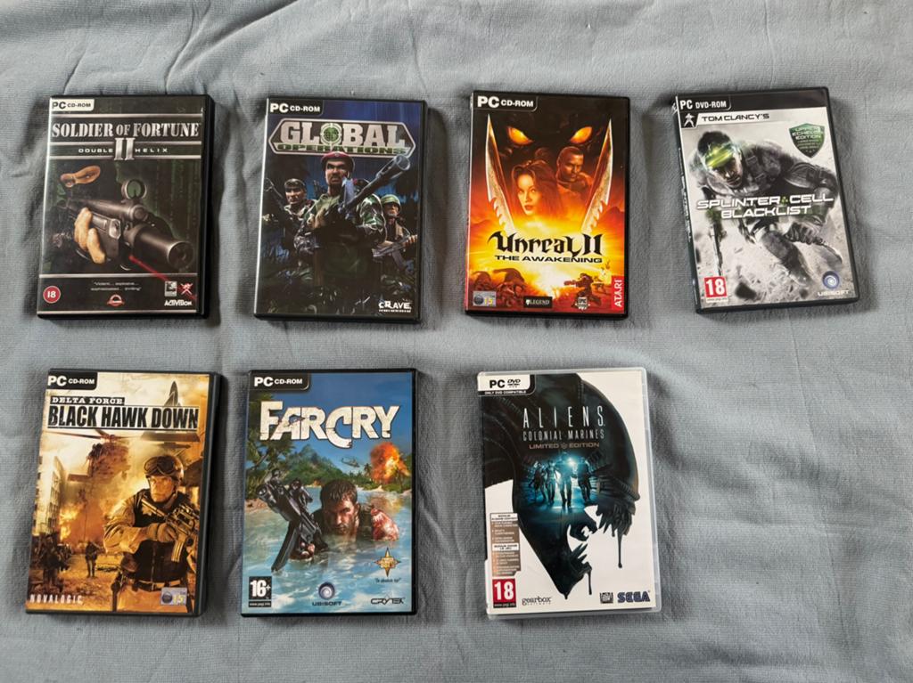 Bundel shooter games, Vanaf 18 jaar, Shooter, 1 speler, Ophalen of Verzenden
