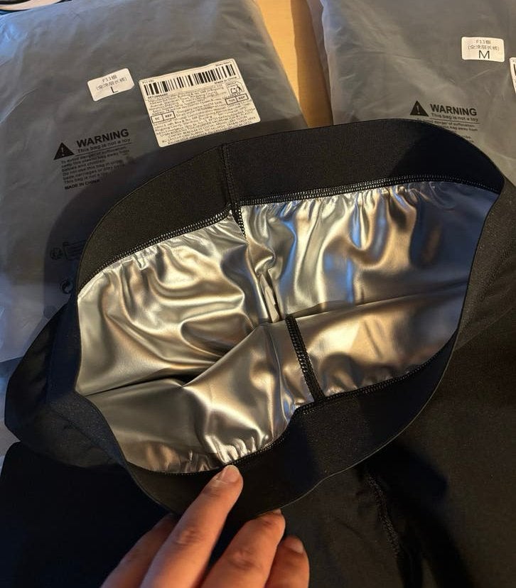 Restpartij na sluiting: geïsoleerde zweet / sportleggings, Zwart, Nieuw, Ophalen of Verzenden, Maat 46/48 (XL) of groter