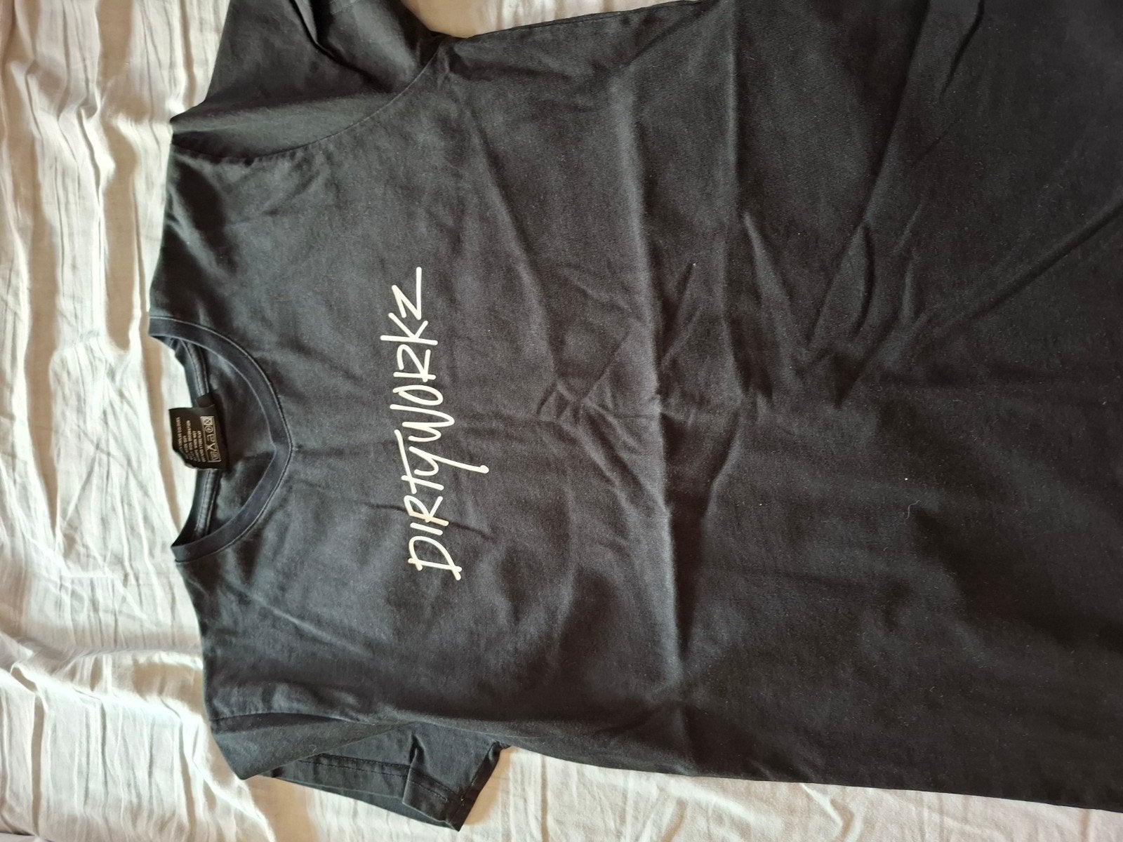 Dirty Workz T-shirt Zwart Maat M, Ophalen of Verzenden, Gedragen, Zwart