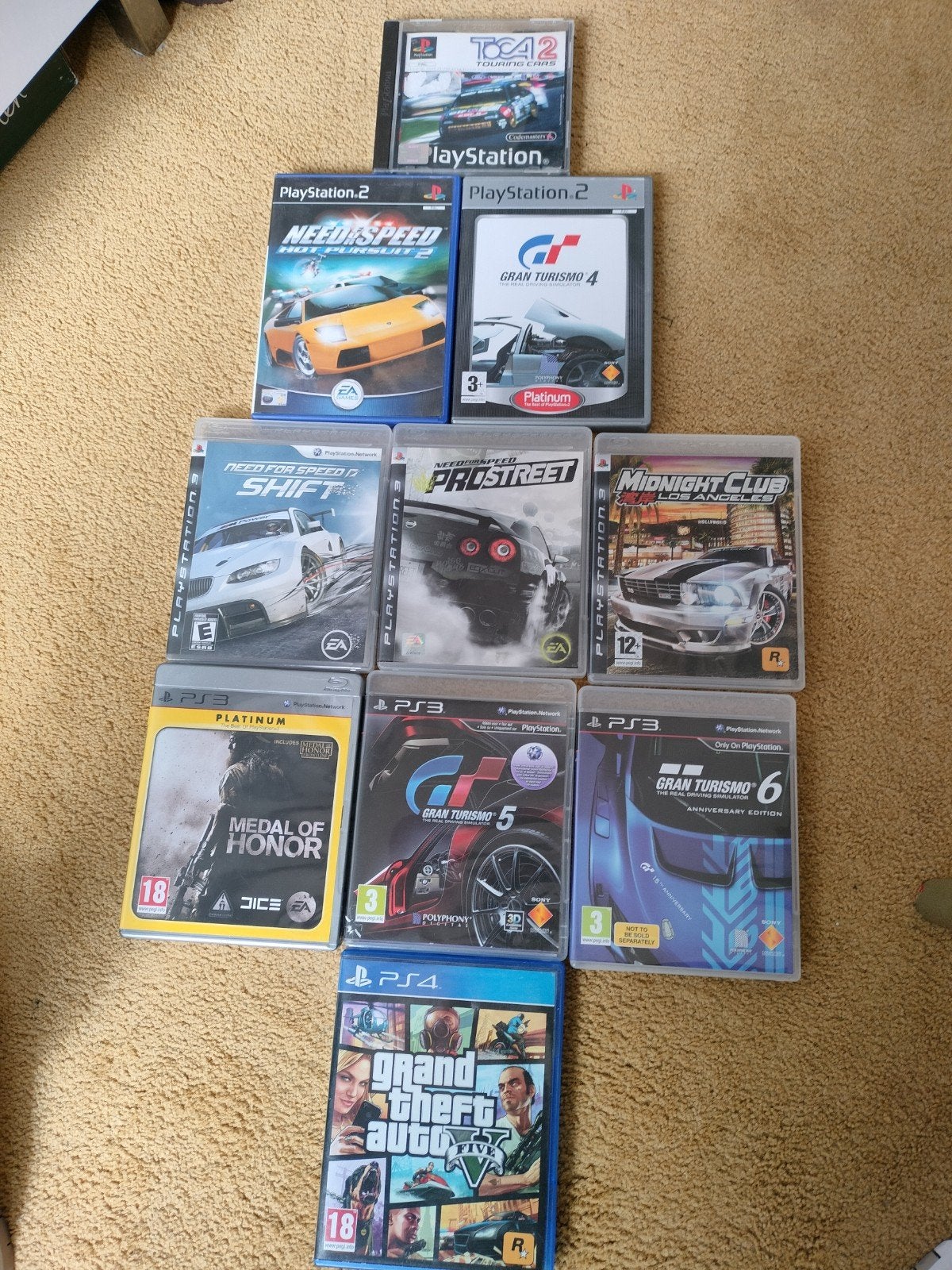 games PlayStation 1, 2, 3, 4 games, Spelcomputers en Games, 1 speler, Racen en Vliegen, Ophalen of Verzenden, Zo goed als nieuw
