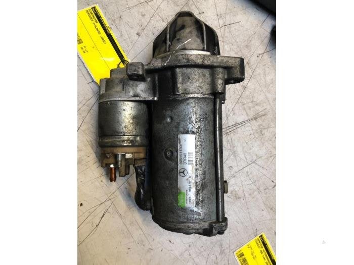 Startmotor van een Mercedes C-Klasse, Auto-onderdelen, Motor en Toebehoren, Gebruikt, -, Ophalen of Verzenden, -