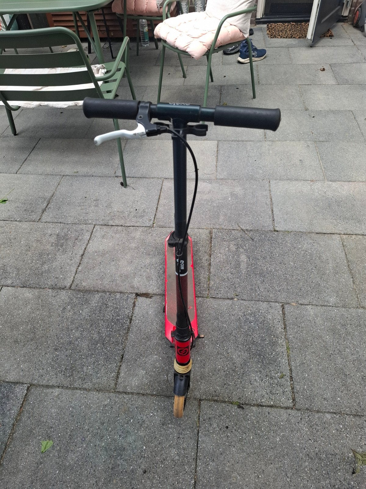 Oxelo step rood mid 9 kinderstep, Fietsen en Brommers, Steps, Gebruikt, Gewone step, Ophalen