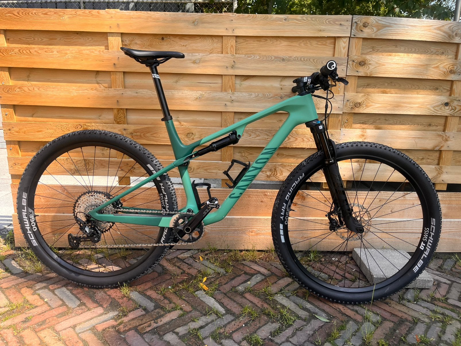 canyon lux worlcup 2023, Fully, 49 tot 53 cm, Zo goed als nieuw, Schijfrem