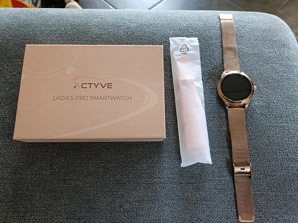 Dames smartwatch rosegoud, Nieuw, Ophalen of Verzenden, Afstand, Roze