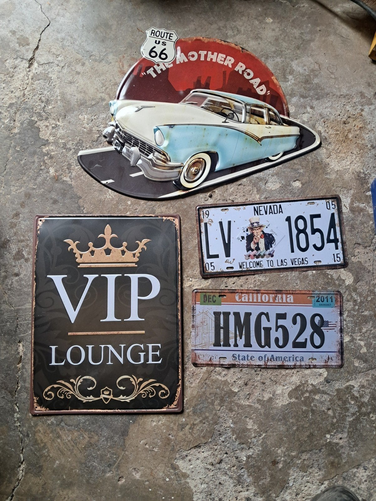 Mancave borden, ., Ophalen of Verzenden, Zo goed als nieuw, Wandbord of Wandpaneel