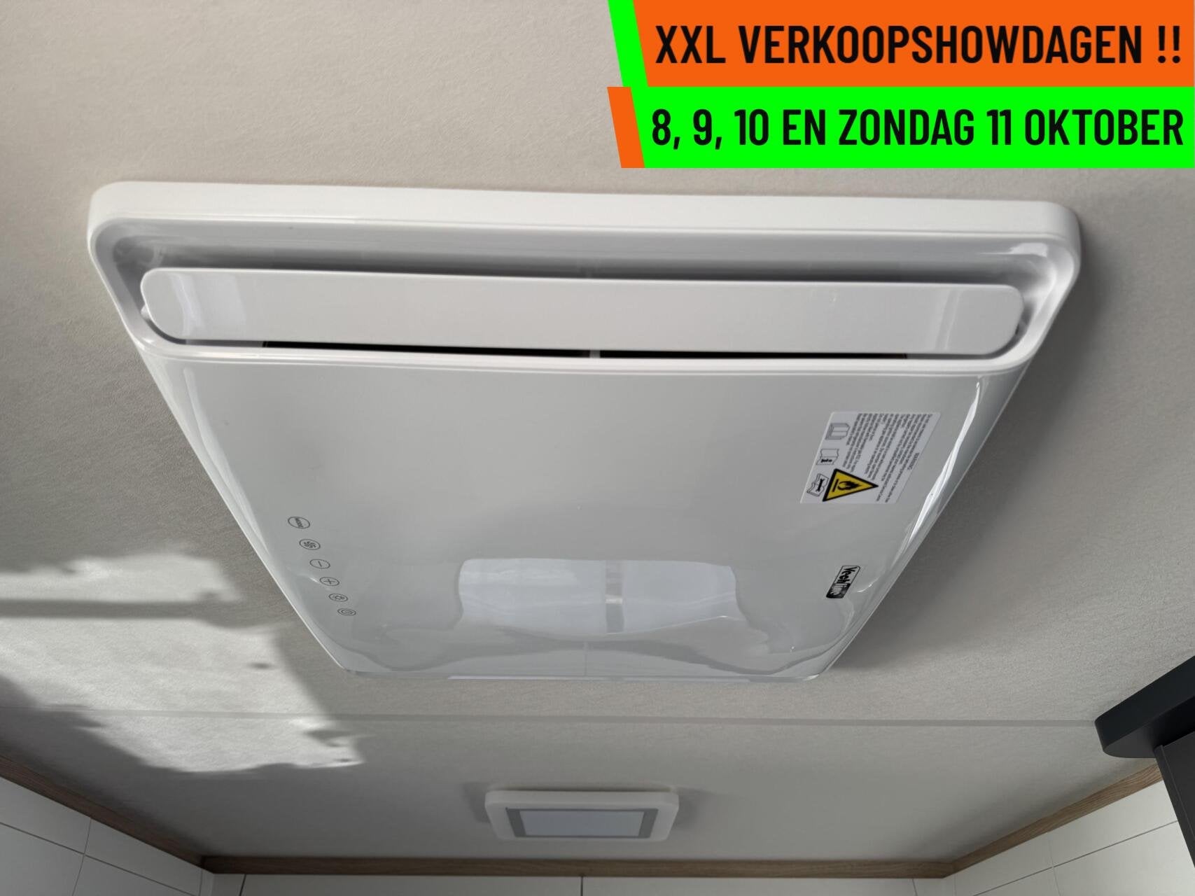 Hobby 540 UL DE LUXE, ENKELE BEDDEN, RONDZIT, AIRCO,LUIFEL, Rondzit, Hobby, 7 tot 8 meter, Bedrijf