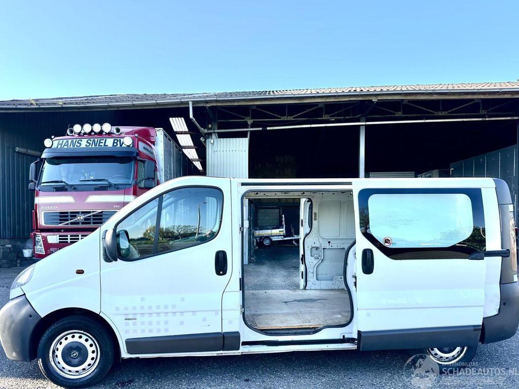 Opel Vivaro 1.9 CDTI 82pk L2/H1 Comf 3 Persoons - nap - 2x s, Overige carrosserieën, Wit, 1870 cc, Opel