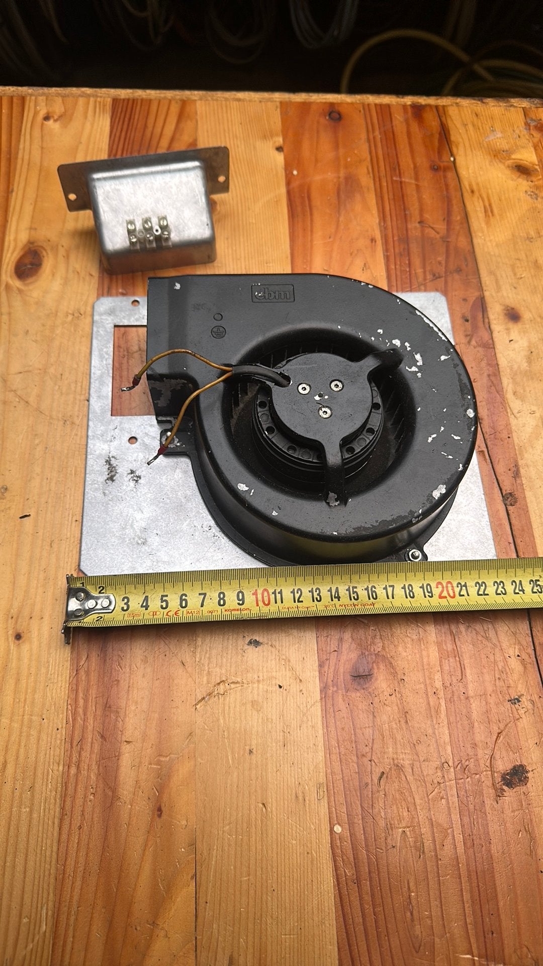 Te Koop: Ventilator van een NEFIT CV Ketel, Ophalen of Verzenden, Minder dan 60 cm, Cv-ketel of Combi-ketel, Minder dan 30 cm