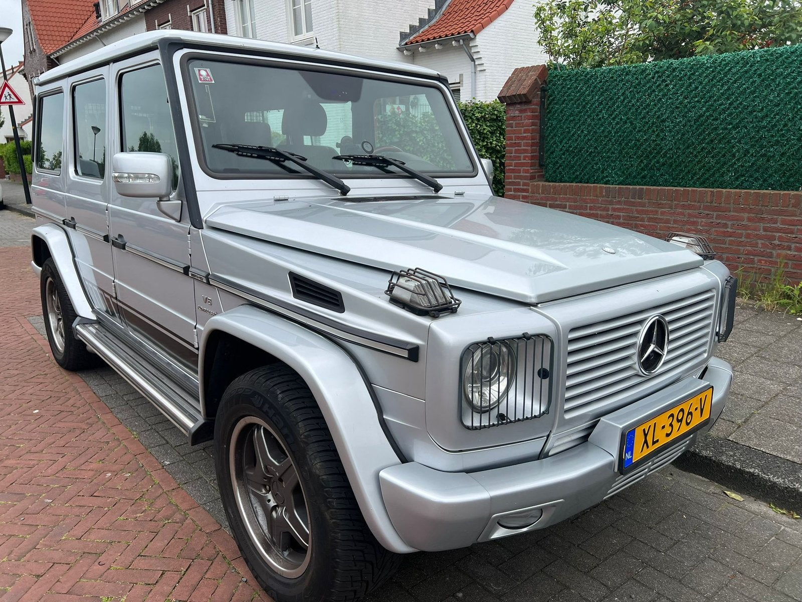 Mercedes-Benz Mercedes G 55 AMG, Auto's, Automaat, Elektrische ramen, Zwart, G-Klasse