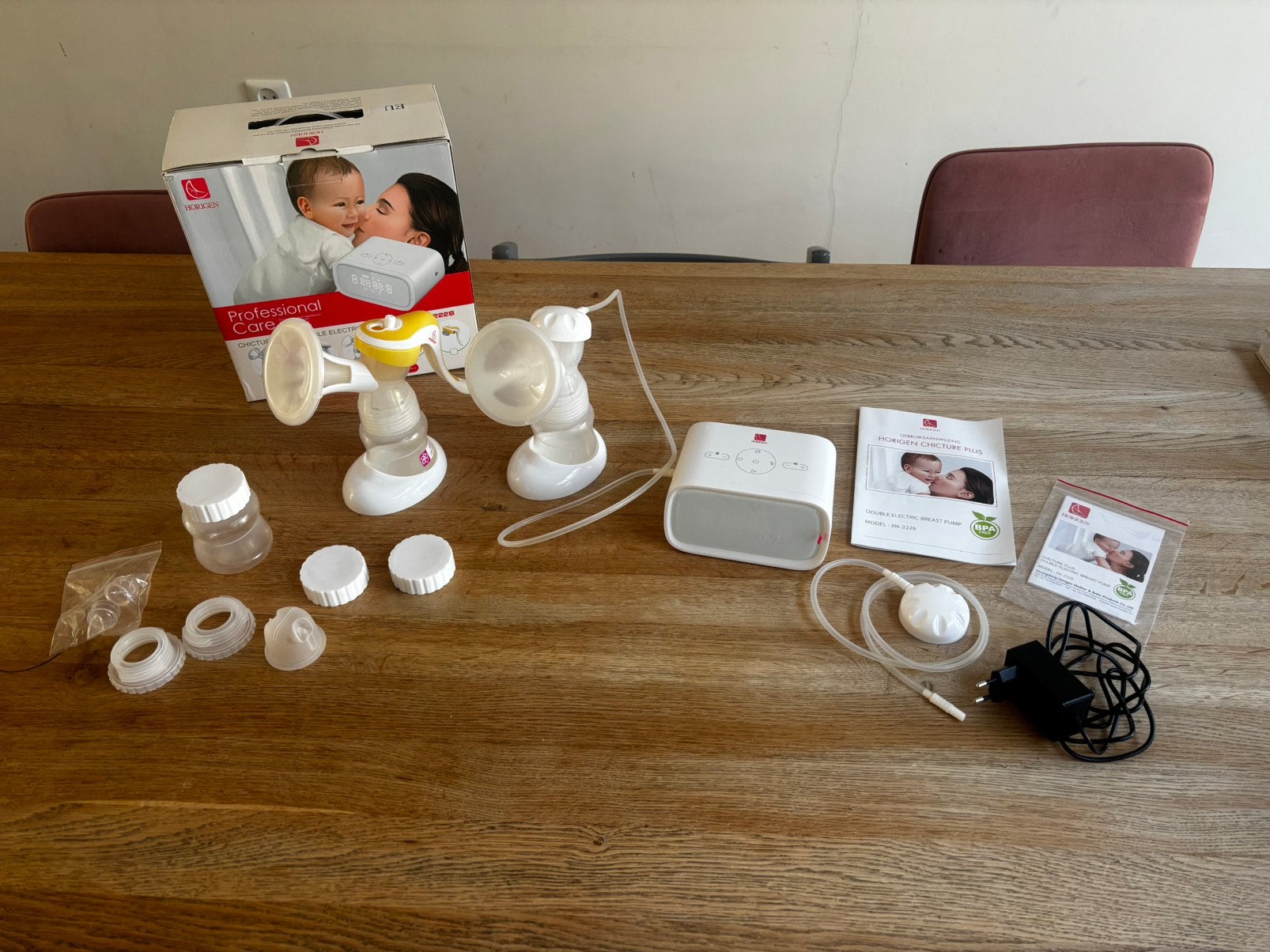 Borstkolf Horigen, Kinderen en Baby's, Babyvoeding en Toebehoren, Ophalen of Verzenden, Zo goed als nieuw, Borstkolf