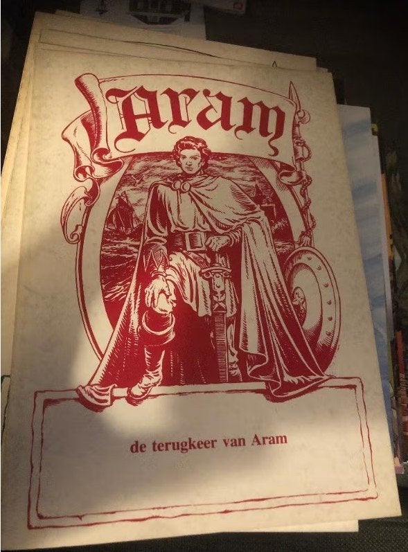 de terugkeer van aram piet wijn k5, Boeken, Stripboeken, Eén stripboek, Ophalen of Verzenden, Zo goed als nieuw