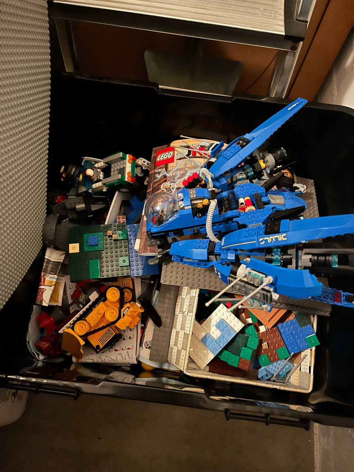 Grote doos originele LEGO - veel Ninjago en meer!, Ophalen, Gebruikt, Inclusief extra onderdelen, Lego