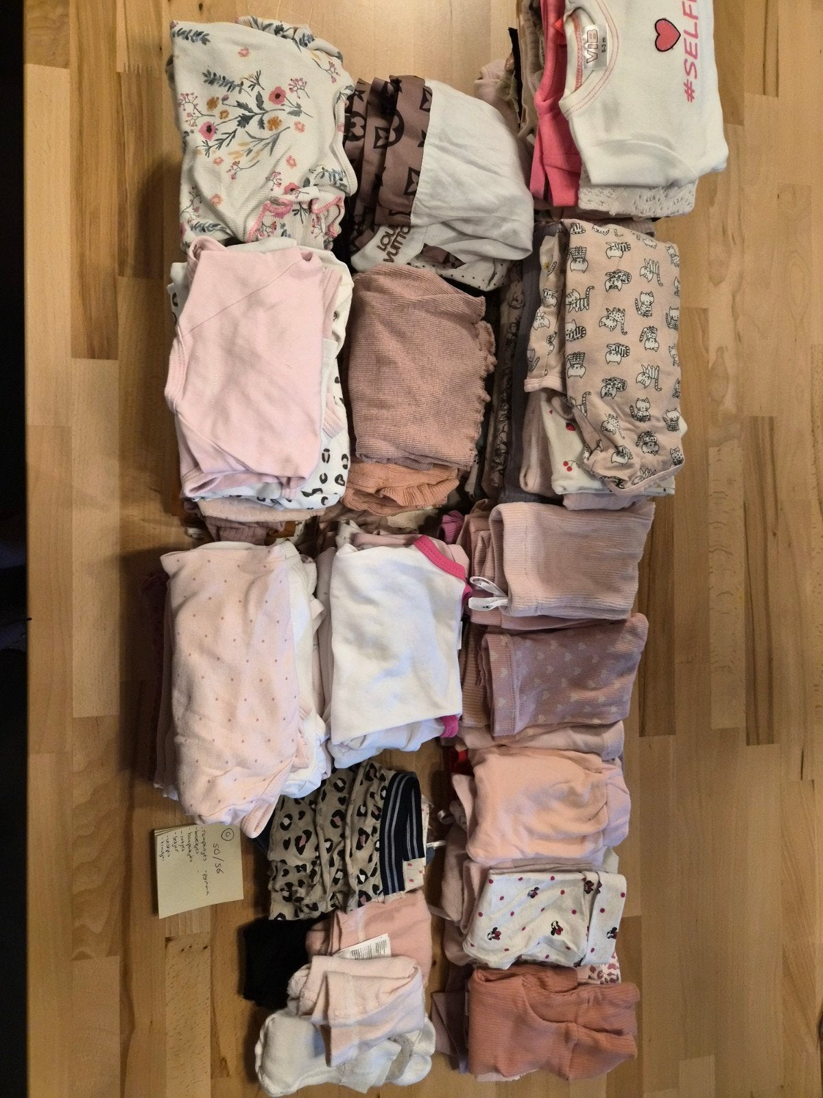 Groot kledingpakket meisjes maat 50/56, Ophalen of Verzenden, Gebruikt, Maat 50