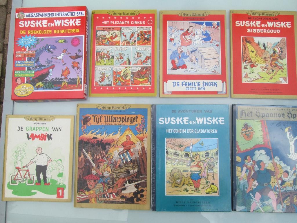 SUSKEenWISKE NIEUWE Willy Van Der Steen Stripboeken, Willy Vandersteen, Nieuw, Ophalen of Verzenden, Meerdere stripboeken