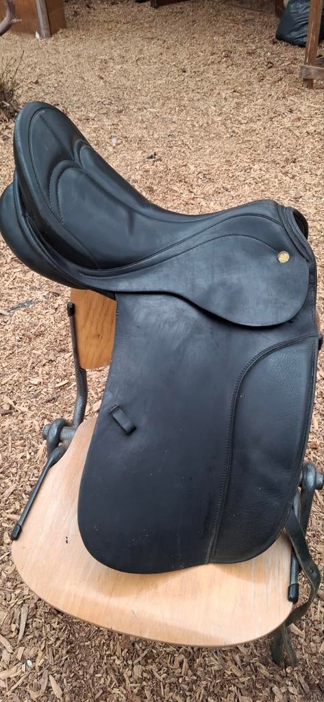 Dressuurzadel Prestige Olympia Appaloosa, Dieren en Toebehoren, Ophalen of Verzenden, Gebruikt, Dressuur