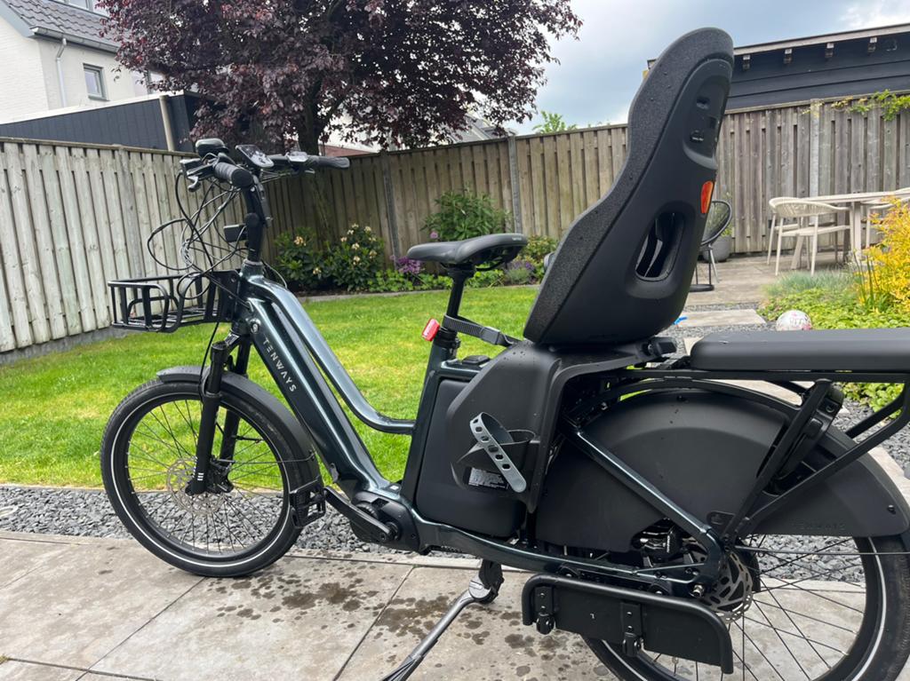 Tenways Longtail Duo - Elektrische Bakfiets, Zo goed als nieuw, Minder dan 47 cm, 50 km per accu of meer, Ophalen