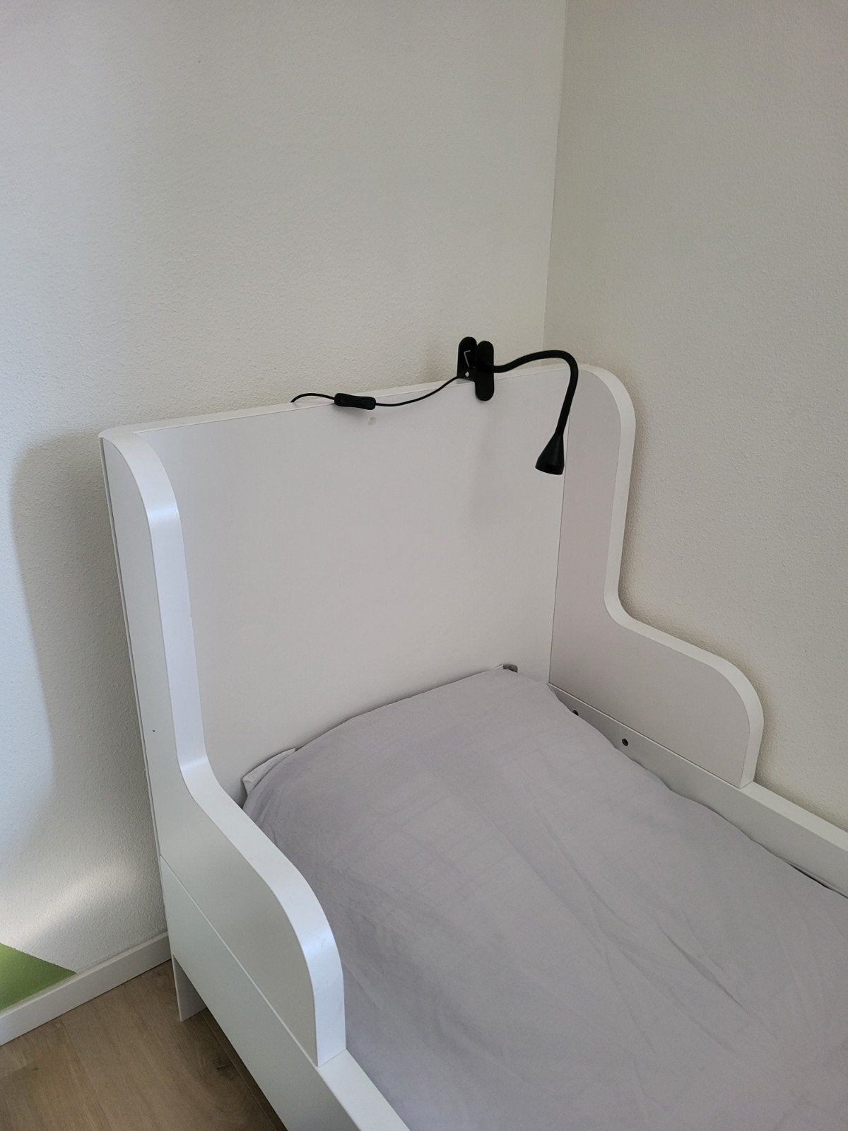Meegroeibed Ikea Busunge, Kinderen en Baby's, Kinderkamer | Bedden, Ophalen, Zo goed als nieuw, 180 cm of meer, 70 tot 85 cm