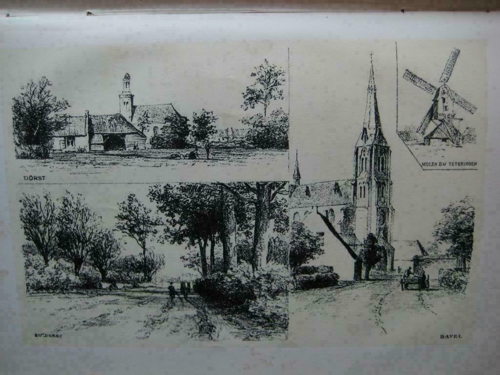 121 / Teteringen / Bavel / Dorst  Litho 1876, Ophalen of Verzenden