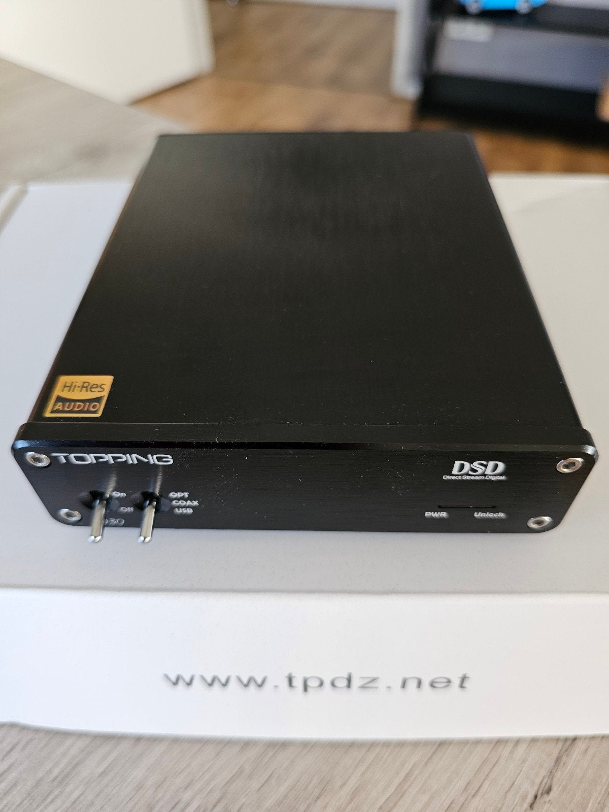 TOPPING D30 USB DAC, Audio, Tv en Foto, Converters, Ophalen of Verzenden, Zo goed als nieuw