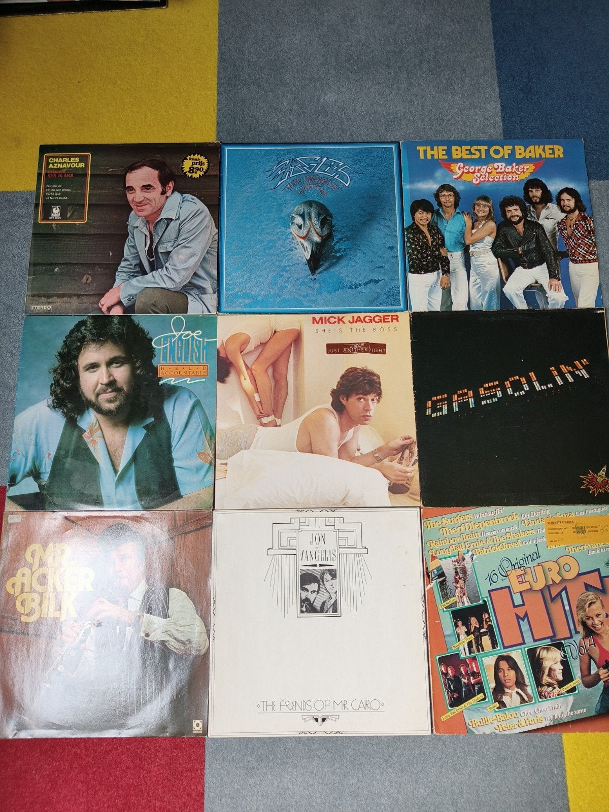 Mooie set pop LP's - Diverse artiesten, LP, Gebruikt, Pop, Ophalen of Verzenden