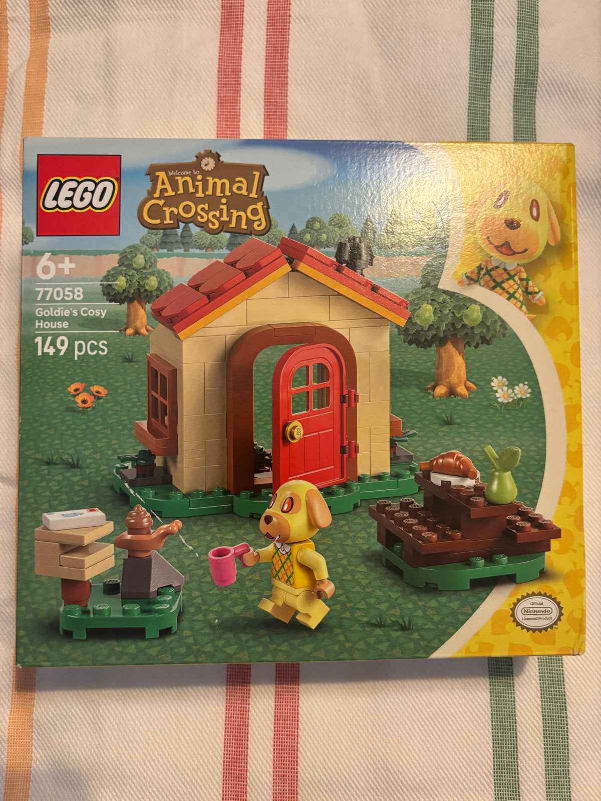 LEGO Animal Crossing Goldie's Cosy House 77058 Nieuw, Overige thema's, Lego, Nieuw, Ophalen of Verzenden
