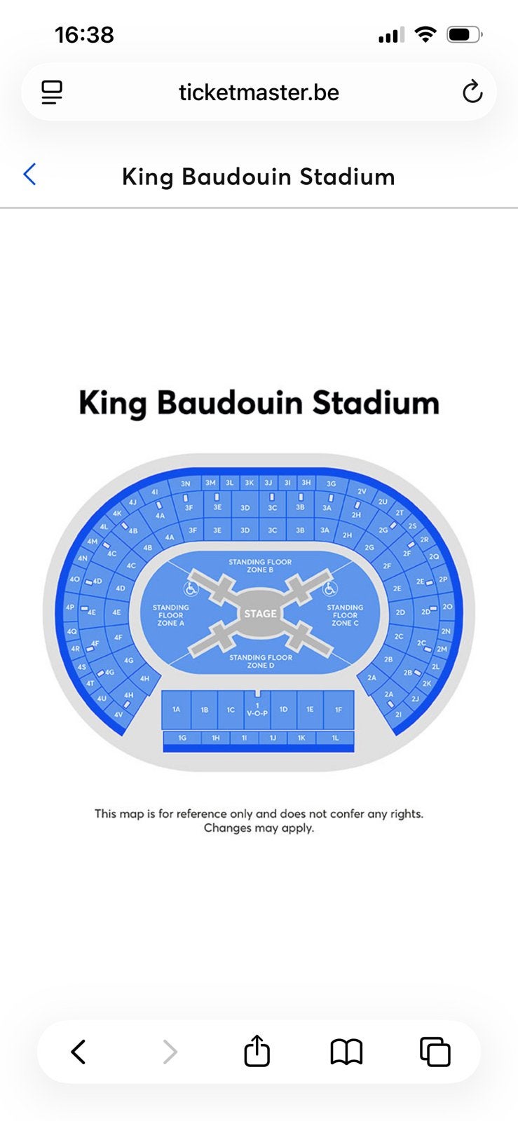 BTS ticket Brussels 1 juli, Eén persoon, Juli