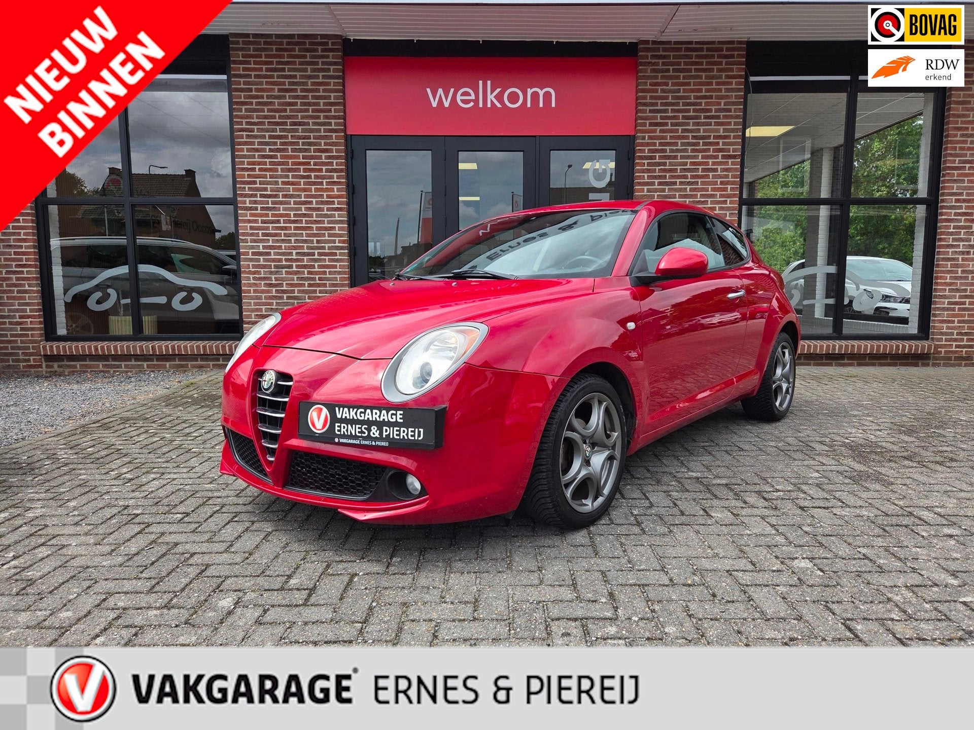 Alfa Romeo MiTo 1.4 Distinctive, Auto's, Voorwielaandrijving, Euro 5, Stof, Gebruikt