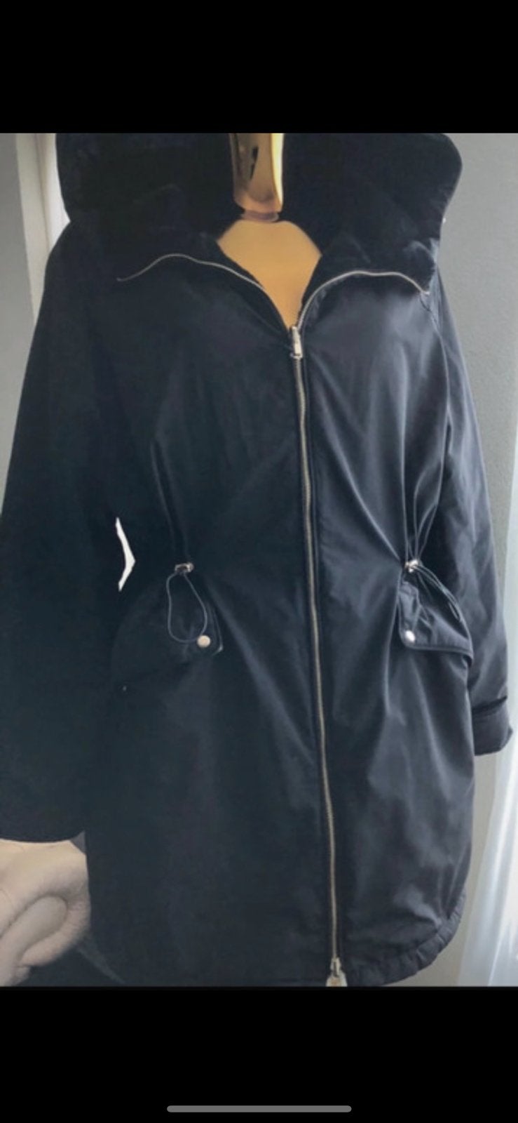 Prachtige parka jas zwart mt XL twee kanten draagbaar, Kleding | Dames, Ophalen of Verzenden, Nieuw, Maat 42/44 (L), Zwart