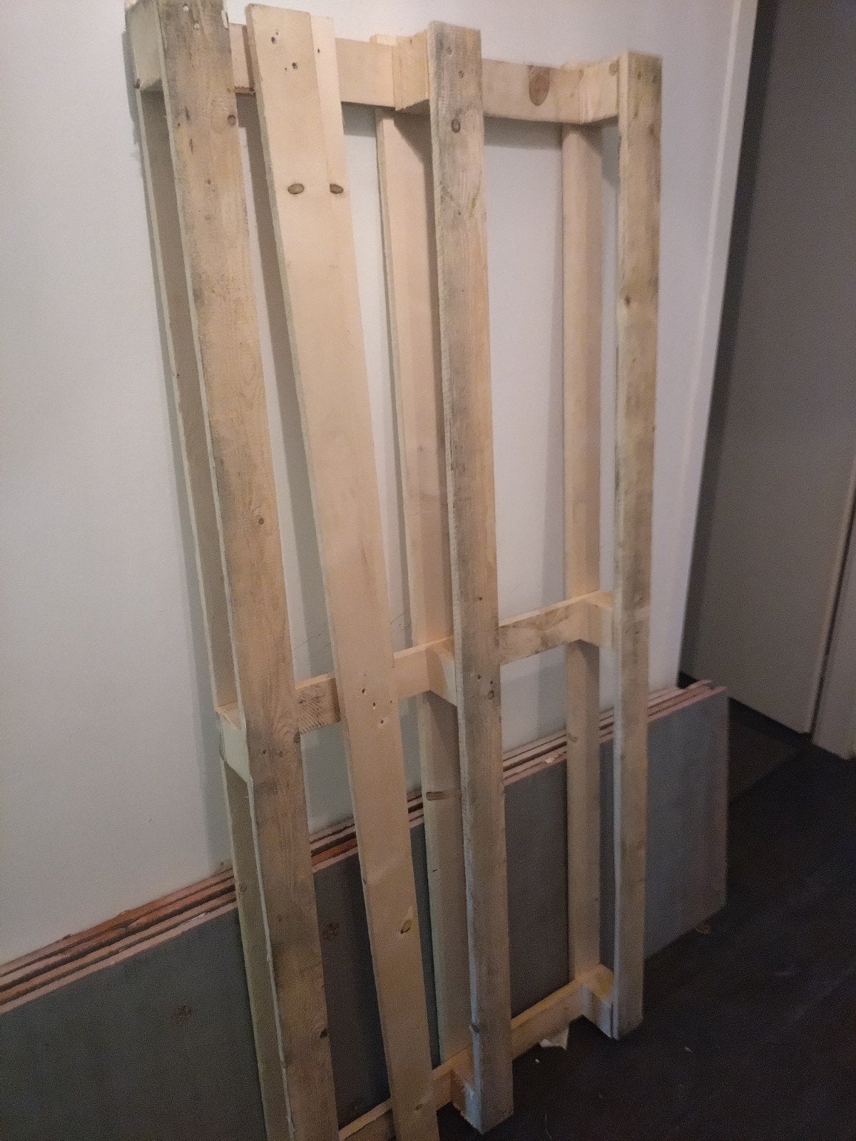 Houten Pallet - gratis, Ophalen, Gebruikt, 200 tot 250 cm, 50 mm of meer