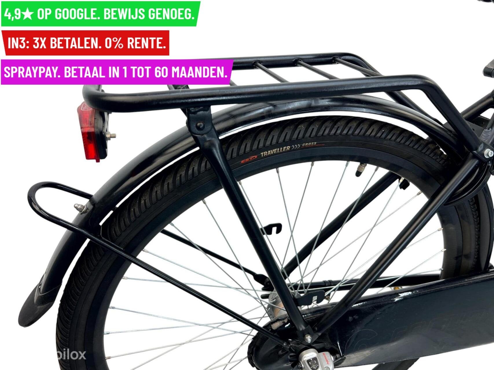 Herenfiets Cortina Man 28"/50cm/3ver - Garantie/Levering, Overige merken, 9713 Bv Groningen, Gebruikt, Cortina