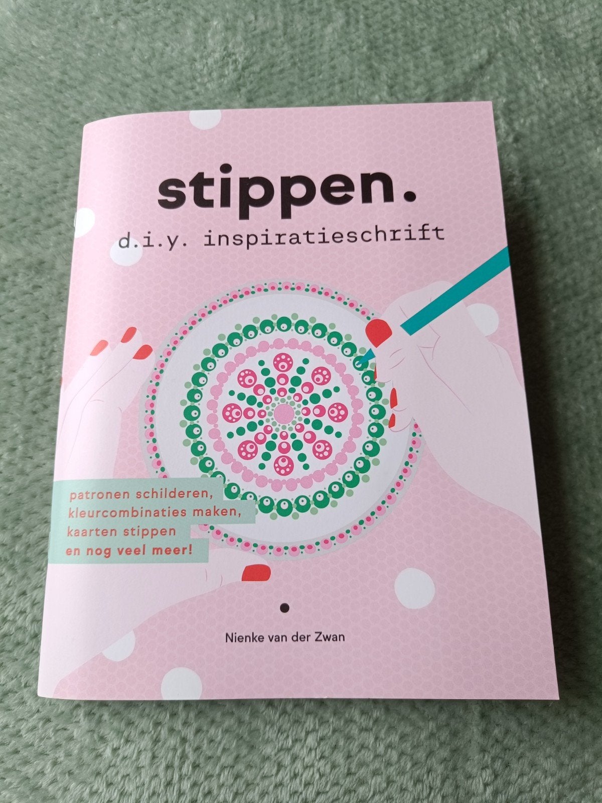 Nienke van der Zwan - Stippen d.i.y. inspiratieschrift, Ophalen of Verzenden, Zo goed als nieuw, Nienke van der Zwan