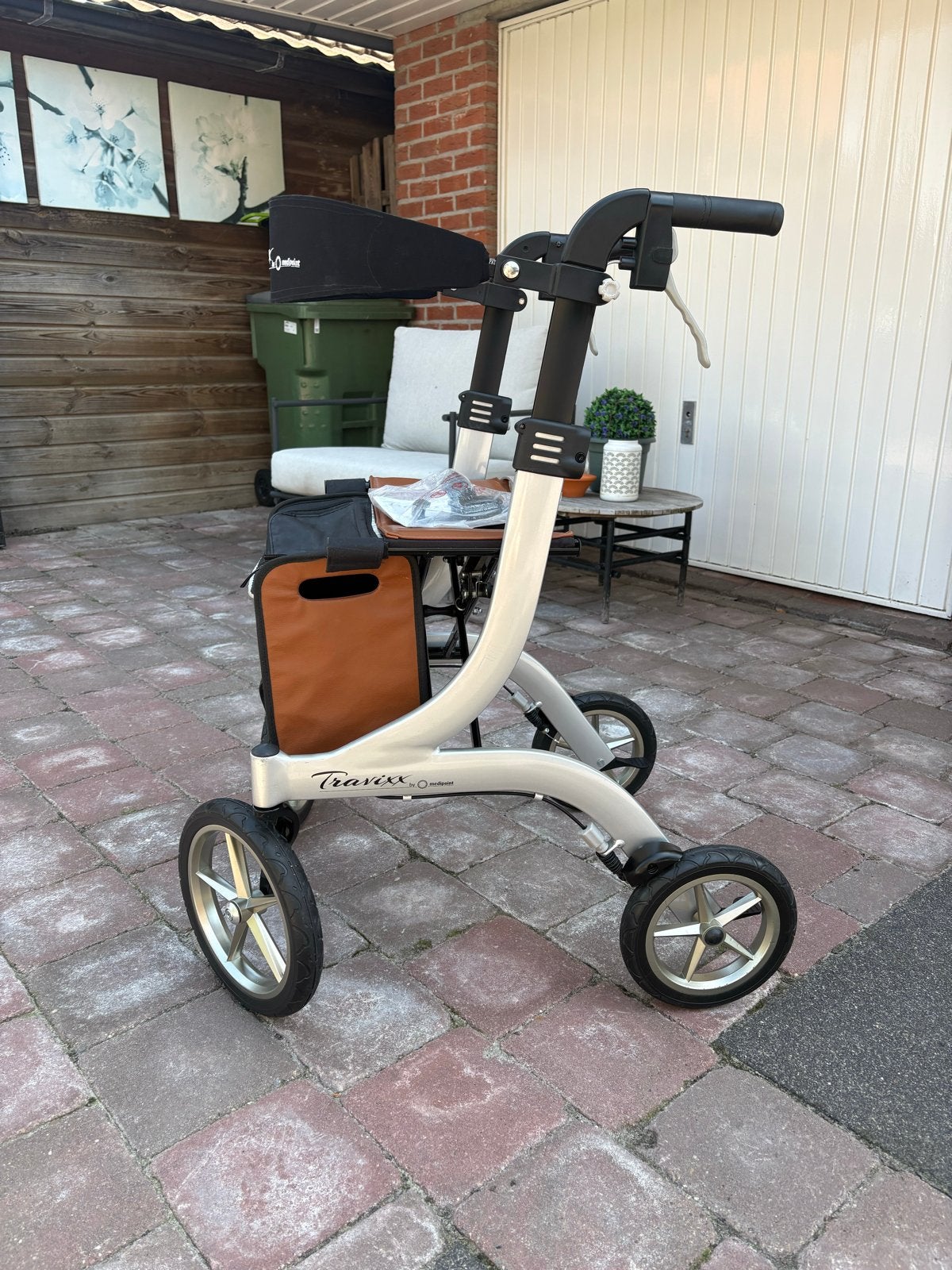 Travixx rollator de luxe maat m, Diversen, Ophalen, Opvouwbaar, Zo goed als nieuw