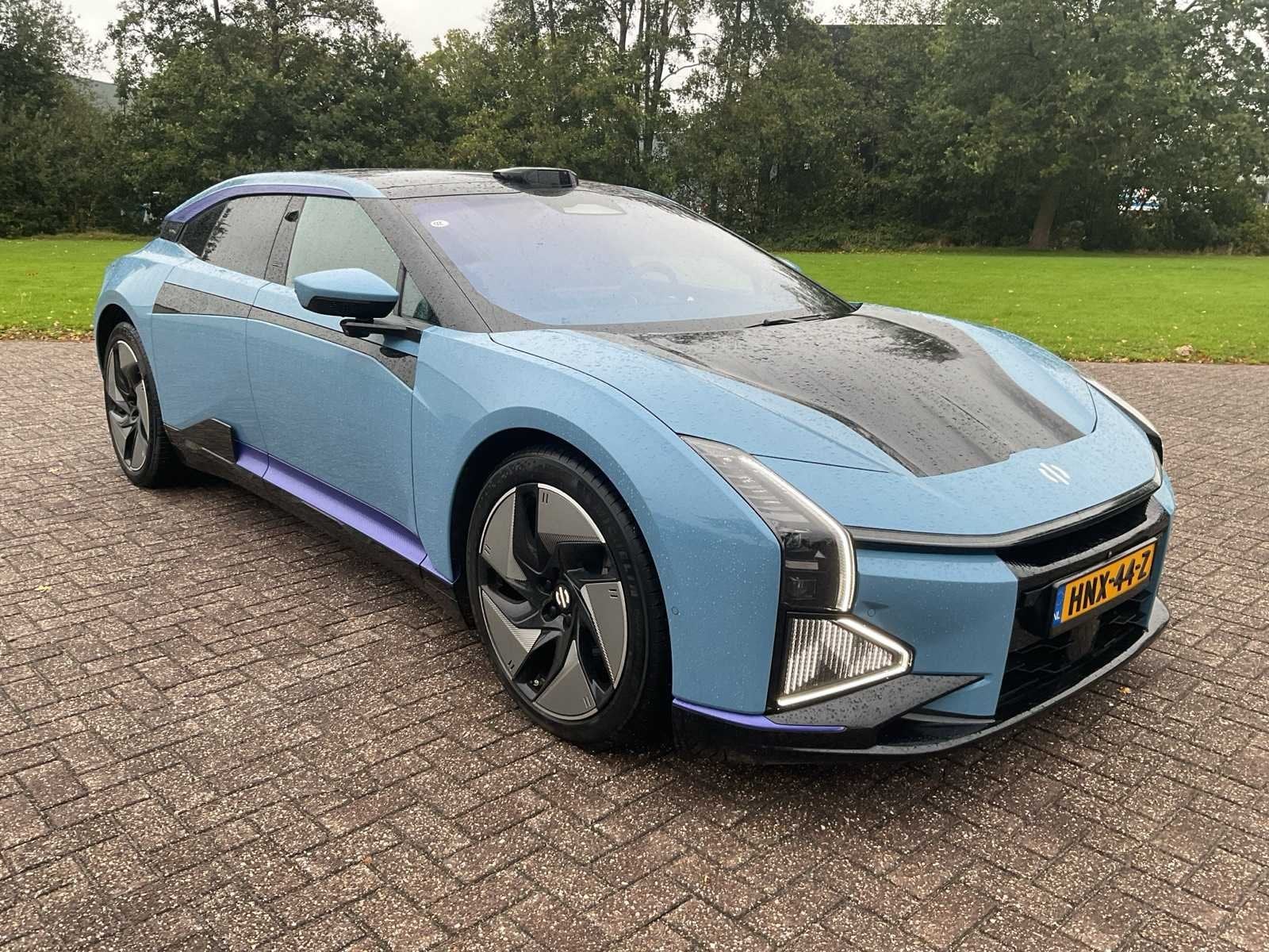 2023 Yueda-human Horizons Z Personenauto, Auto's, Automaat, Gebruikt, Cabriolet, Blauw