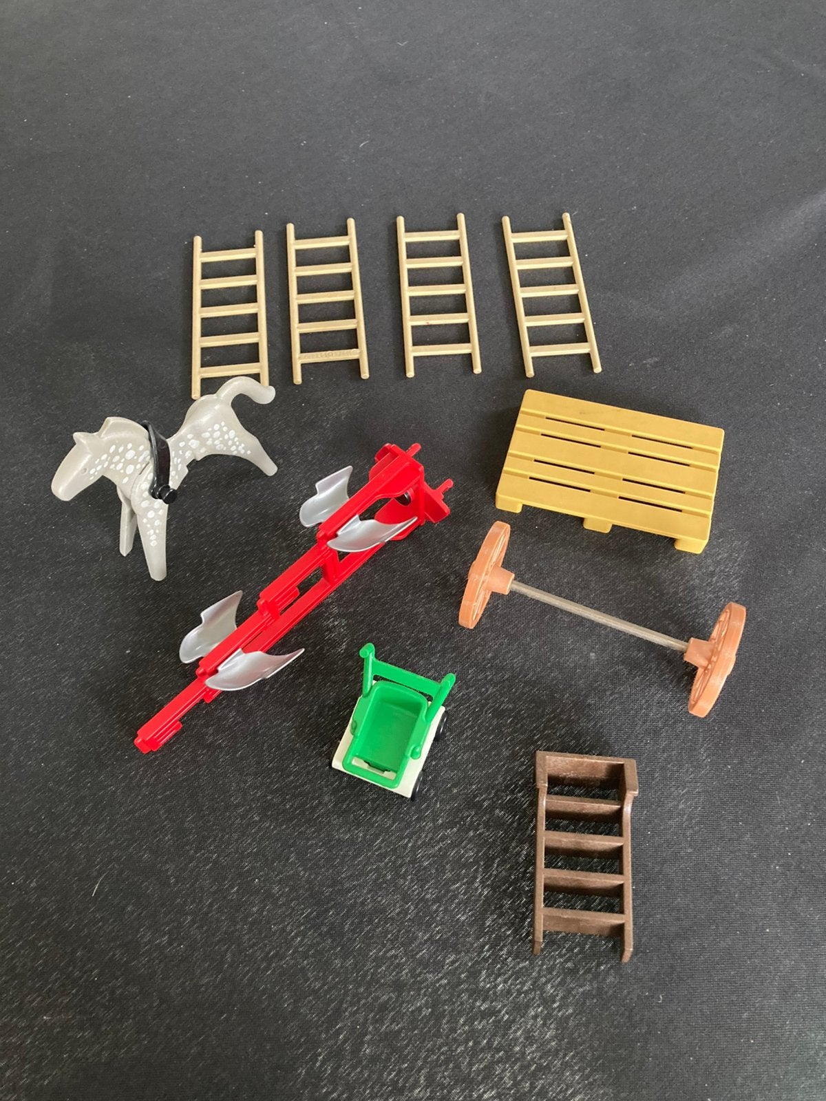 Playmobil paard , trap ed…, Ophalen of Verzenden, Zo goed als nieuw