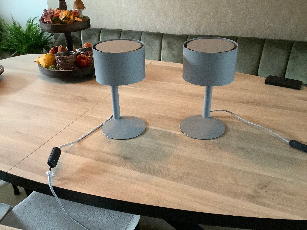 Bedlampjes, Ophalen, Gebruikt, Metaal, Inclusief lichtbron