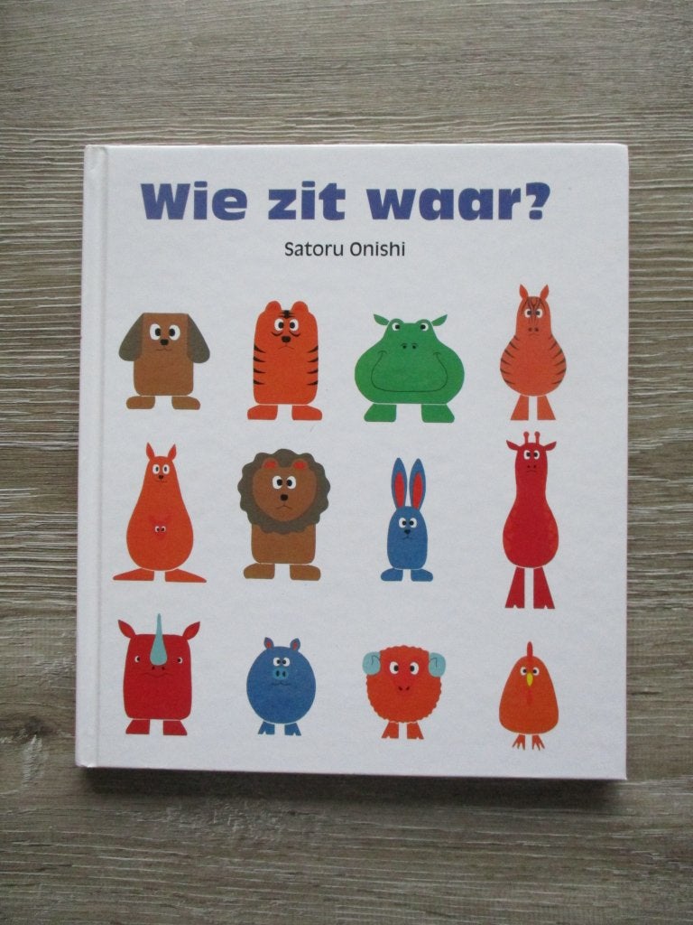 Wie zit waar? Satoru Onishi, Ophalen of Verzenden, Gelezen, Fictie algemeen