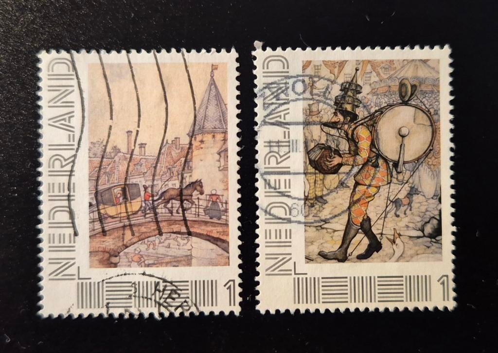 Anton Pieck ( Efteling ) postzegels, Postzegels en Munten, Ophalen of Verzenden