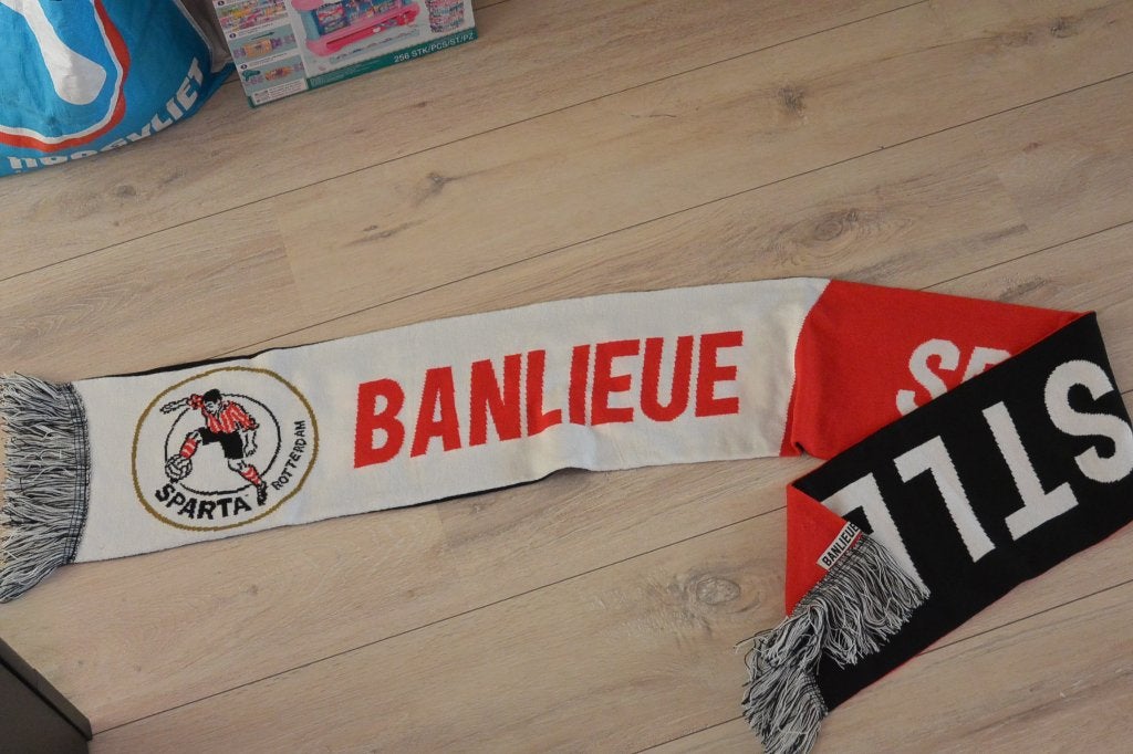 Sparta Rotterdam Banlieue sjaal - King of my Castle 2019, Ophalen of Verzenden, Nieuw, Sparta, Vaantje of Sjaal