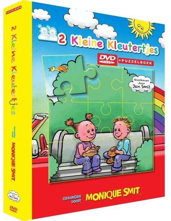2 Kleine Kleutertjes DVD + Puzzelboek - Nieuw