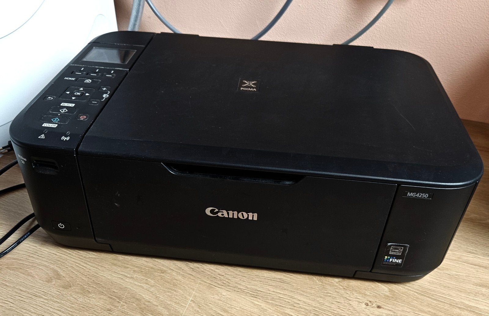 Canon Pixma MG4250, Ophalen