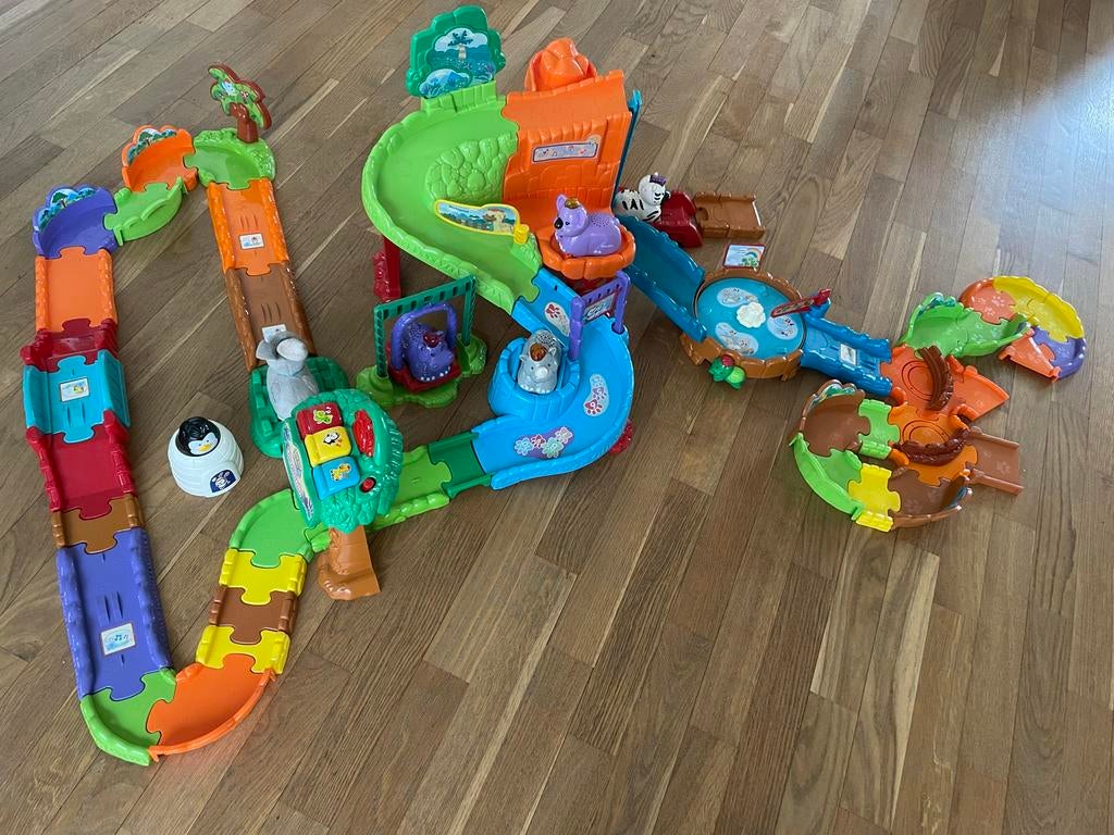 VTech Toet Toet Dieren Avonturenpark Baan met Dieren, Ophalen of Verzenden, Gebruikt, Jongen of Meisje