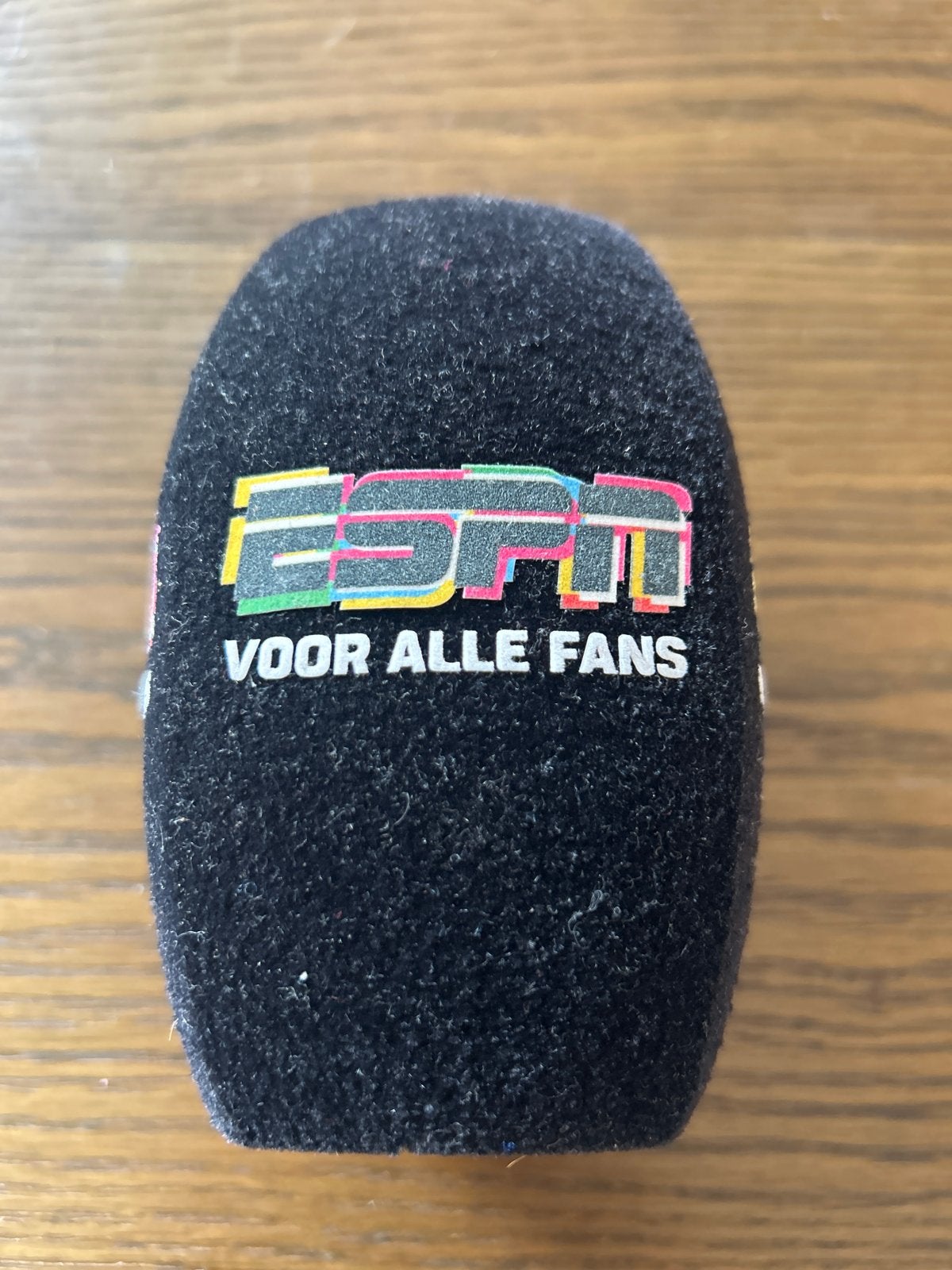 ESPN microfoonhoes - Voor alle fans, Ophalen of Verzenden, Zo goed als nieuw, Overige typen