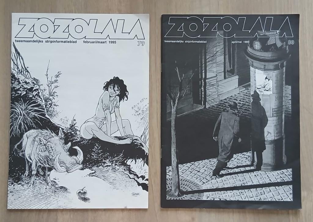 ZozoLala, 79 & 80. 1995. 1e druk., Boeken, Stripboeken, Ophalen of Verzenden, Zo goed als nieuw, Meerdere stripboeken, Anton Damen