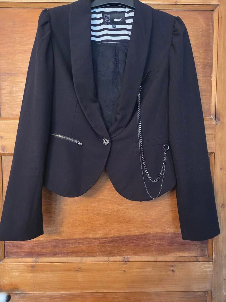 Mooie zwarte blazer van Eksept maat M, Maat 38/40 (M), Zwart, Ophalen of Verzenden, Zo goed als nieuw